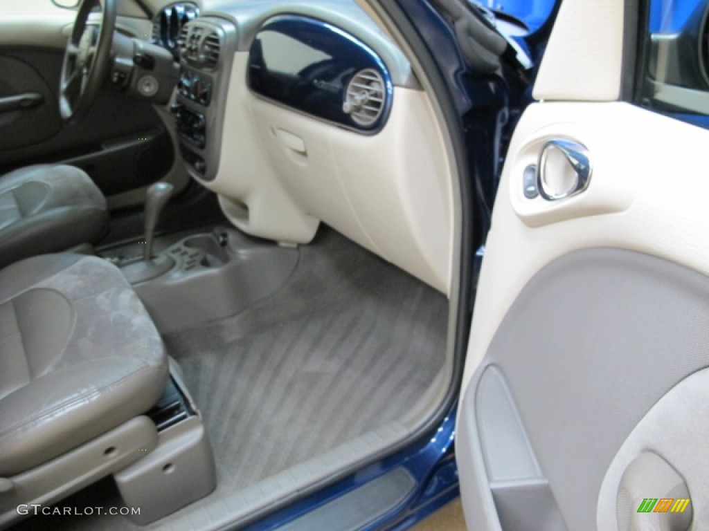 2001 PT Cruiser  - Patriot Blue Pearl / Taupe/Pearl Beige photo #21