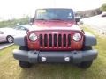 2012 Deep Cherry Red Crystal Pearl Jeep Wrangler Sport 4x4  photo #6