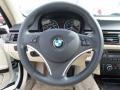 Oyster/Black Dakota Leather Steering Wheel Photo for 2011 BMW 3 Series #85986348