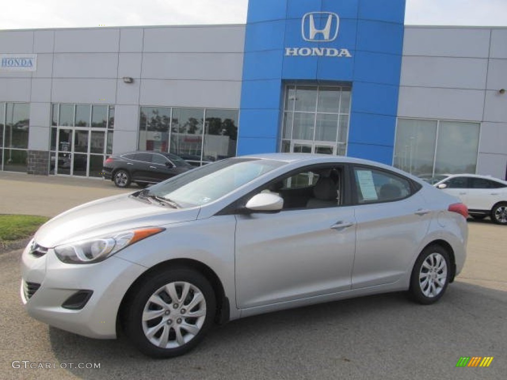 2012 Elantra GLS - Silver / Gray photo #1