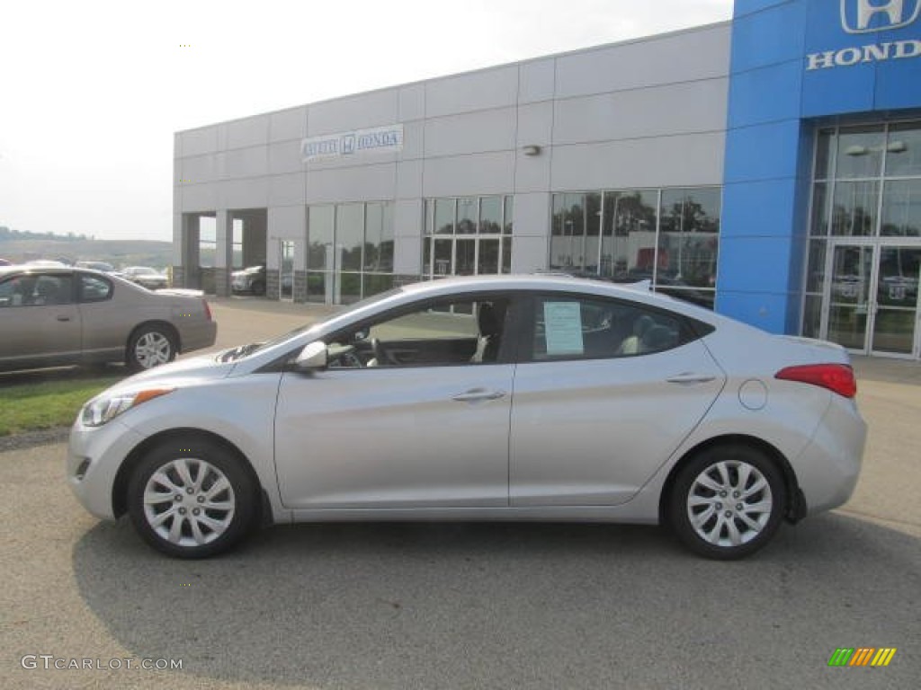 2012 Elantra GLS - Silver / Gray photo #2