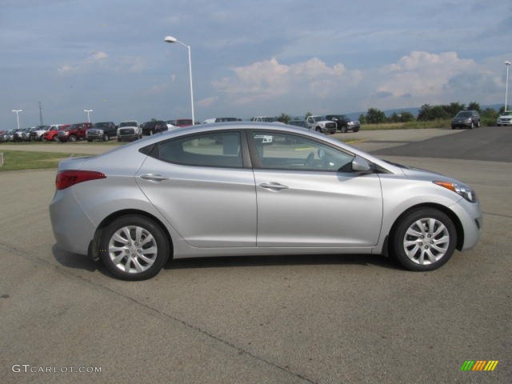 2012 Elantra GLS - Silver / Gray photo #4