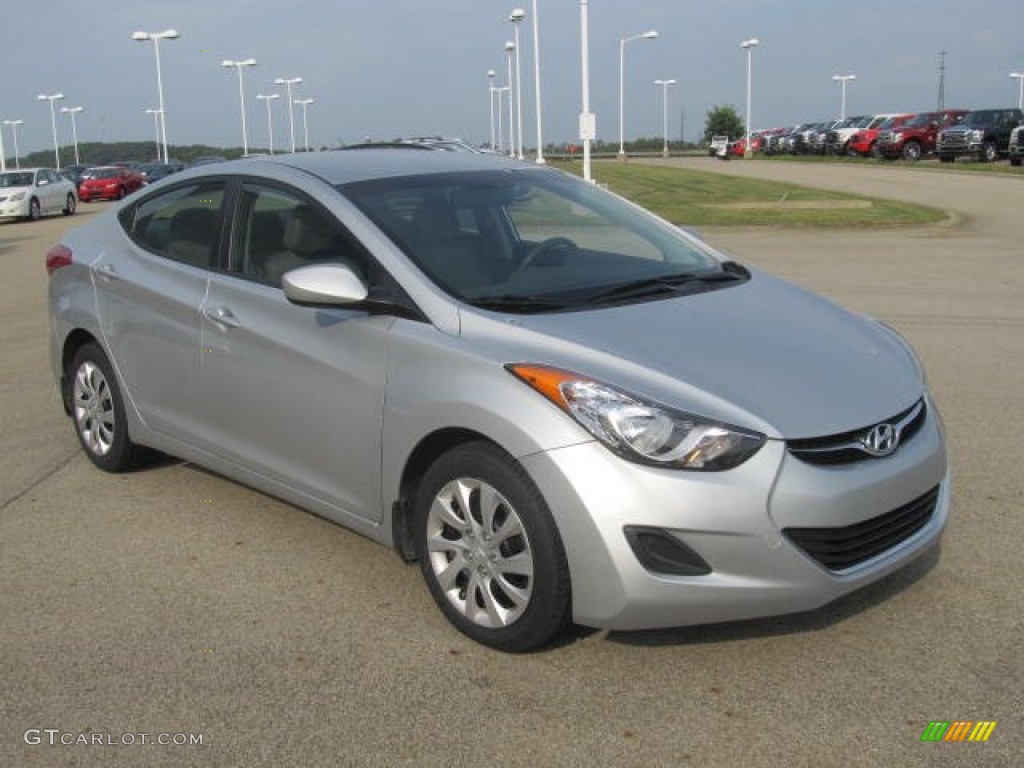 2012 Elantra GLS - Silver / Gray photo #5
