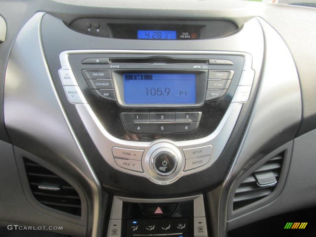 2012 Elantra GLS - Silver / Gray photo #10