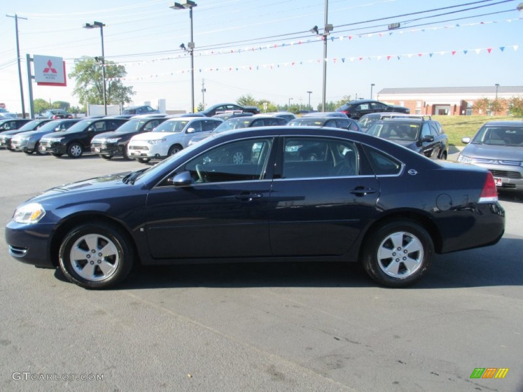 2008 Impala LT - Imperial Blue Metallic / Ebony Black photo #4