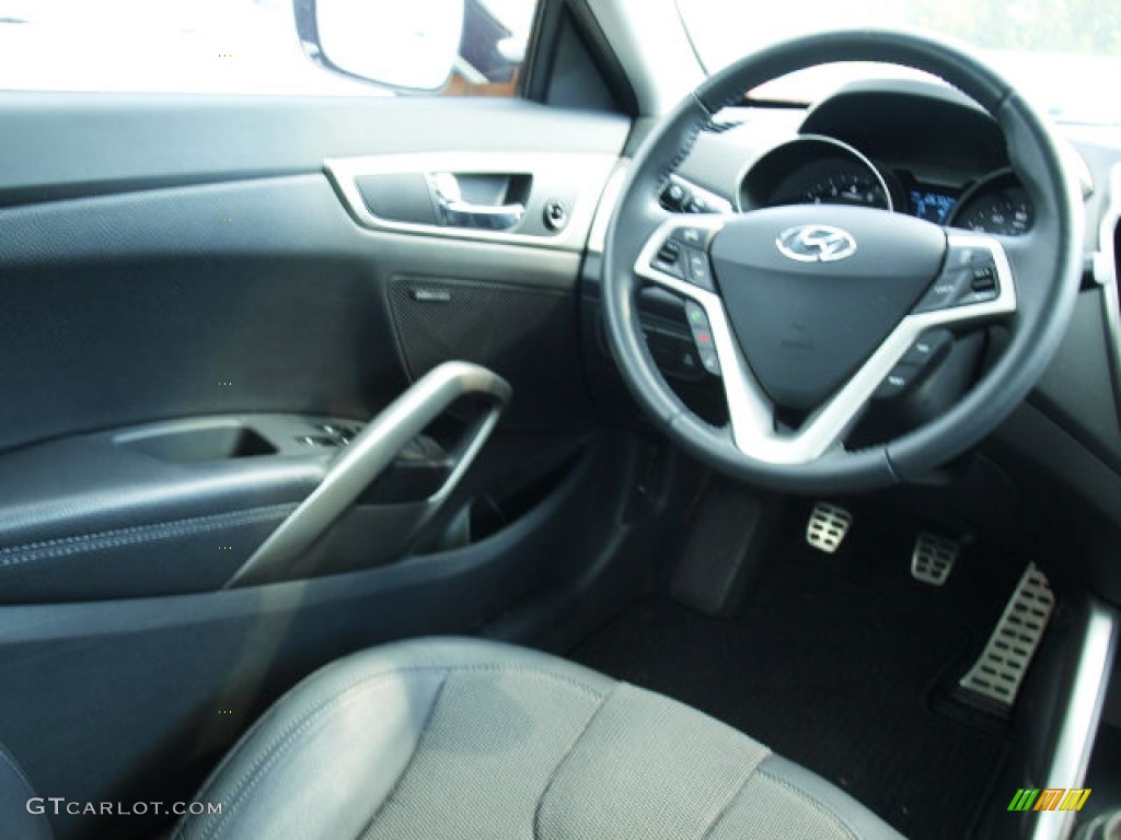 2012 Veloster  - 26.2 Yellow / Black photo #11