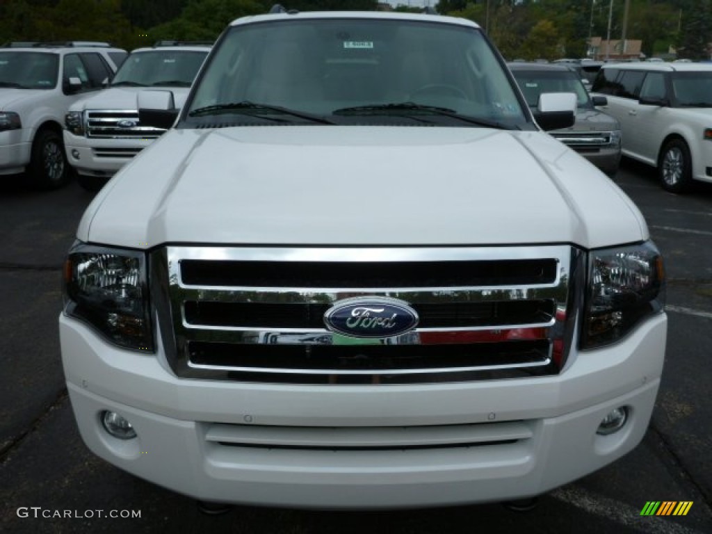 White Platinum 2014 Ford Expedition Limited 4x4 Exterior Photo #85988302