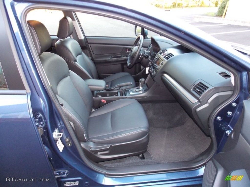 Black Interior 2013 Subaru Impreza 2.0i Limited 5 Door Photo #85988694