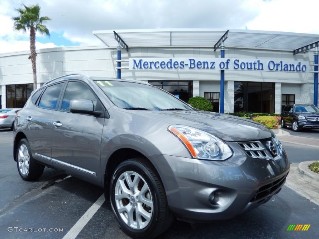 2011 Rogue SL - Platinum Graphite / Black photo #1