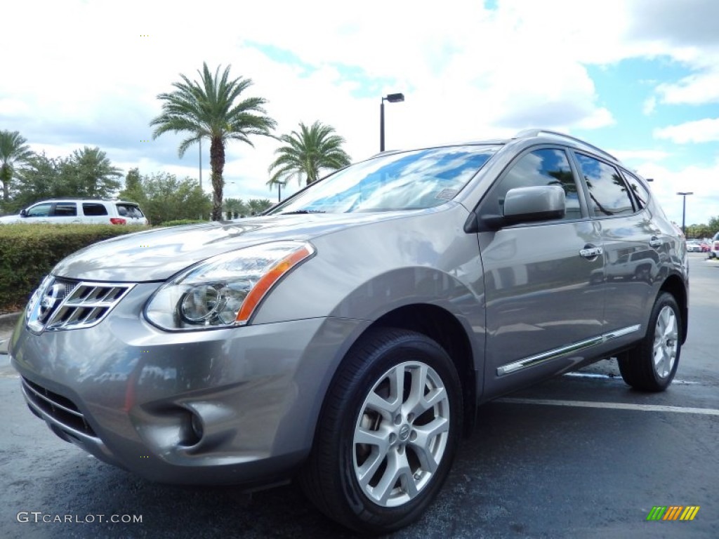 2011 Rogue SL - Platinum Graphite / Black photo #3