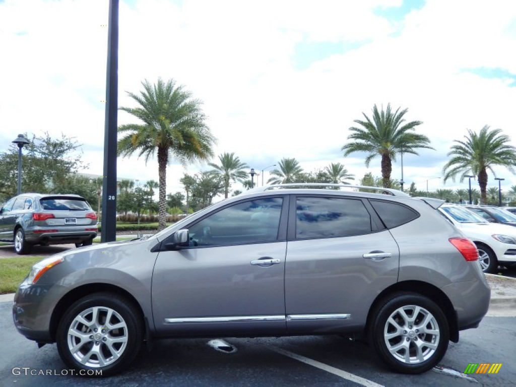 2011 Rogue SL - Platinum Graphite / Black photo #4