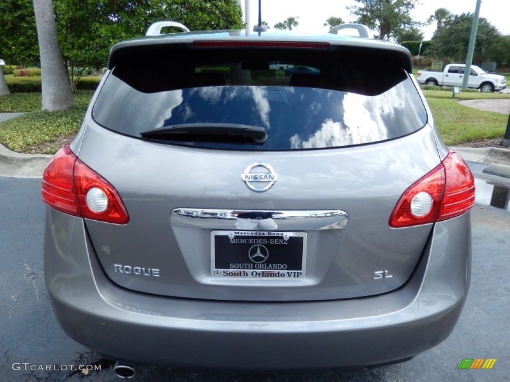 2011 Rogue SL - Platinum Graphite / Black photo #6