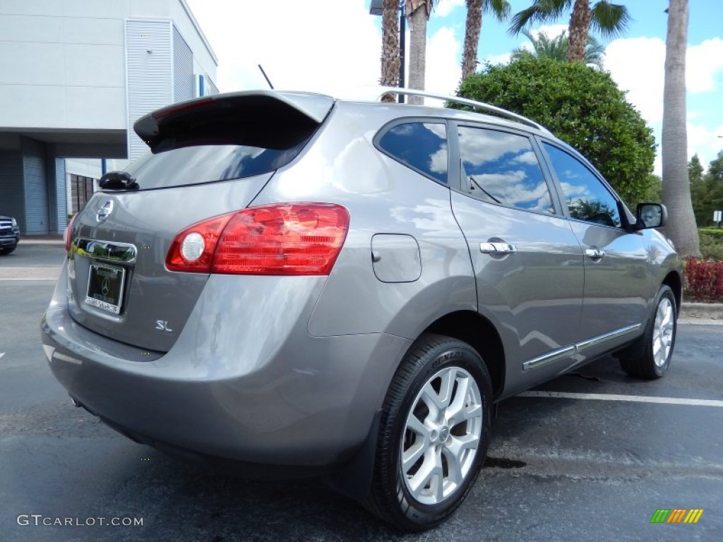 2011 Rogue SL - Platinum Graphite / Black photo #7