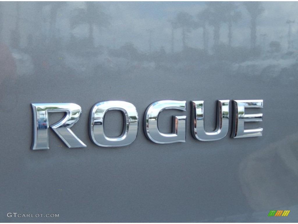 2011 Rogue SL - Platinum Graphite / Black photo #9
