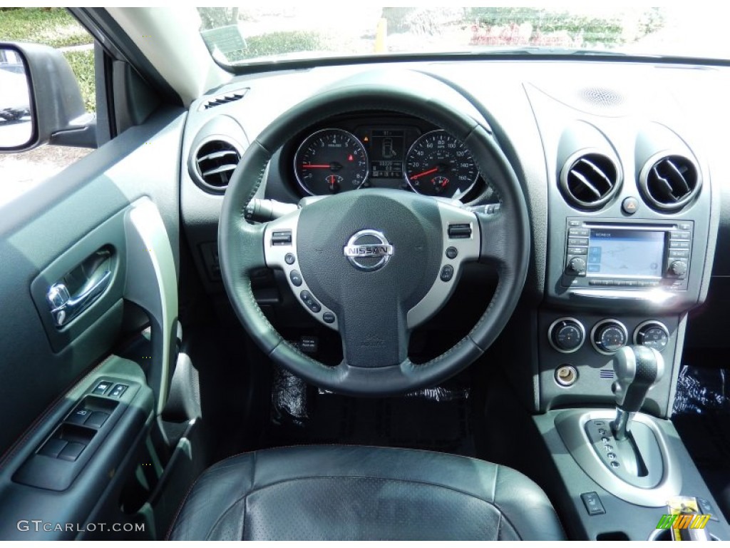 2011 Rogue SL - Platinum Graphite / Black photo #22