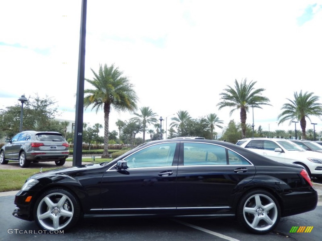 Black 2011 Mercedes-Benz S 550 Sedan Exterior Photo #85990428