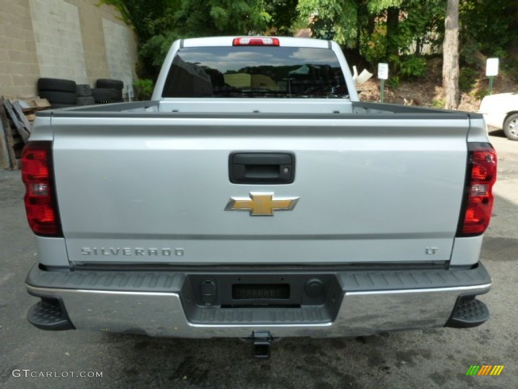 2014 Silverado 1500 LT Double Cab 4x4 - Silver Ice Metallic / Jet Black photo #4