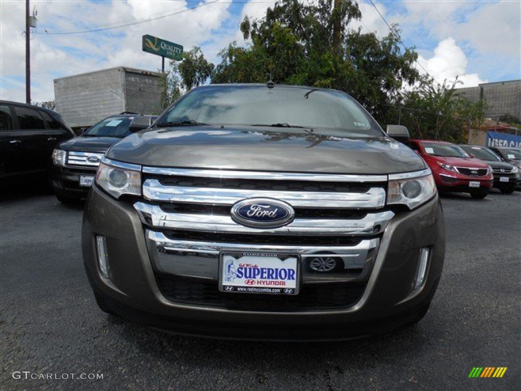 2013 Edge Limited - Mineral Gray Metallic / Medium Light Stone photo #3