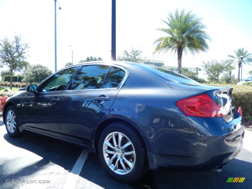 2007 G 35 Sedan - Platinum Graphite Metallic / Stone Gray photo #5