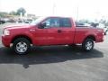 Bright Red - F150 STX SuperCab 4x4 Photo No. 4