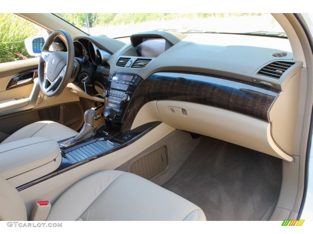 2013 MDX SH-AWD Advance - Aspen White Pearl / Parchment photo #11