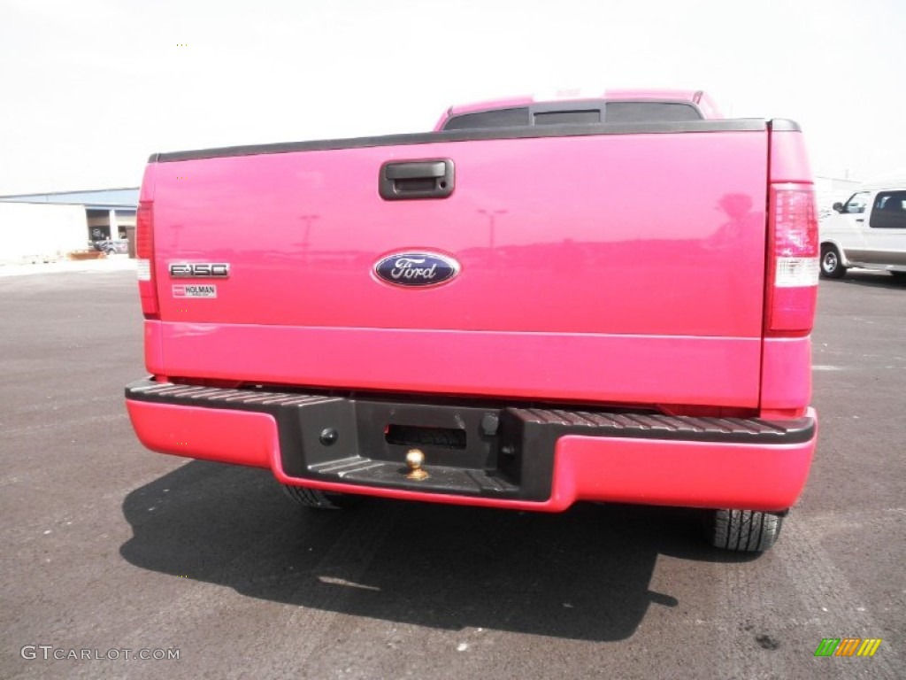 2007 F150 STX SuperCab 4x4 - Bright Red / Medium Flint photo #20
