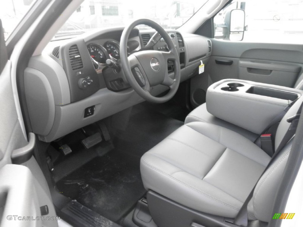 2014 Sierra 3500HD Regular Cab Dually Chassis - Summit White / Dark Titanium photo #5