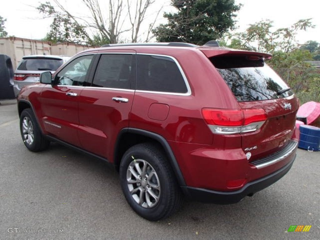 2014 Grand Cherokee Limited 4x4 - Deep Cherry Red Crystal Pearl / New Zealand Black/Light Frost photo #8
