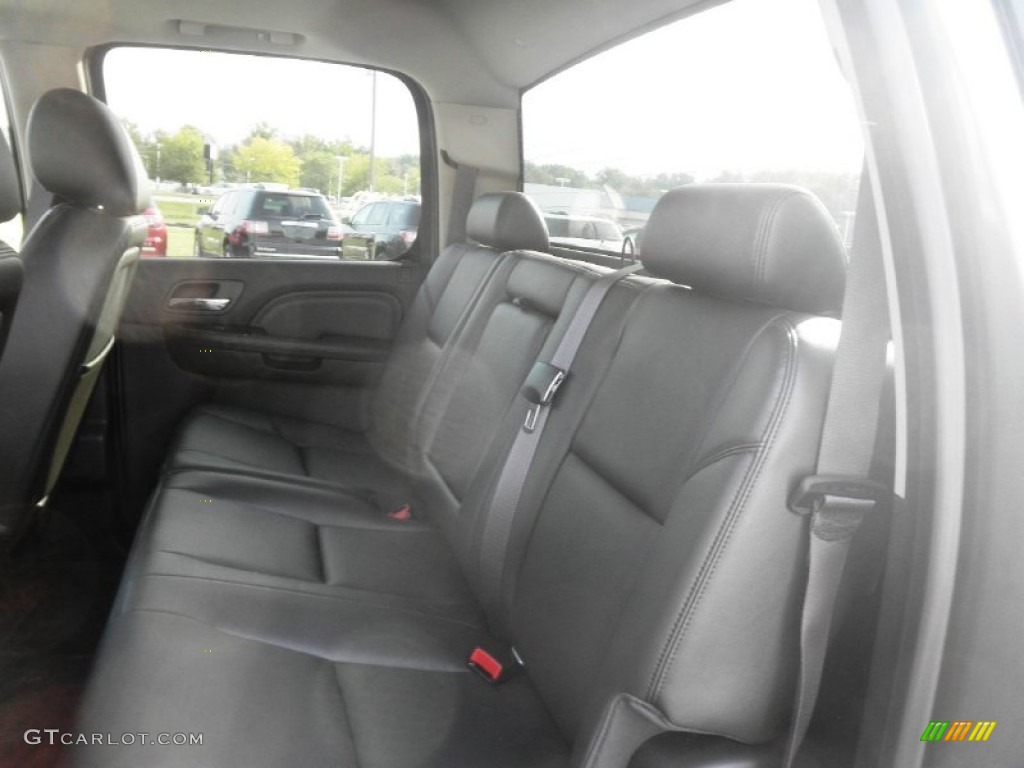 2014 Sierra 2500HD Denali Crew Cab 4x4 - Steel Gray Metallic / Ebony photo #24