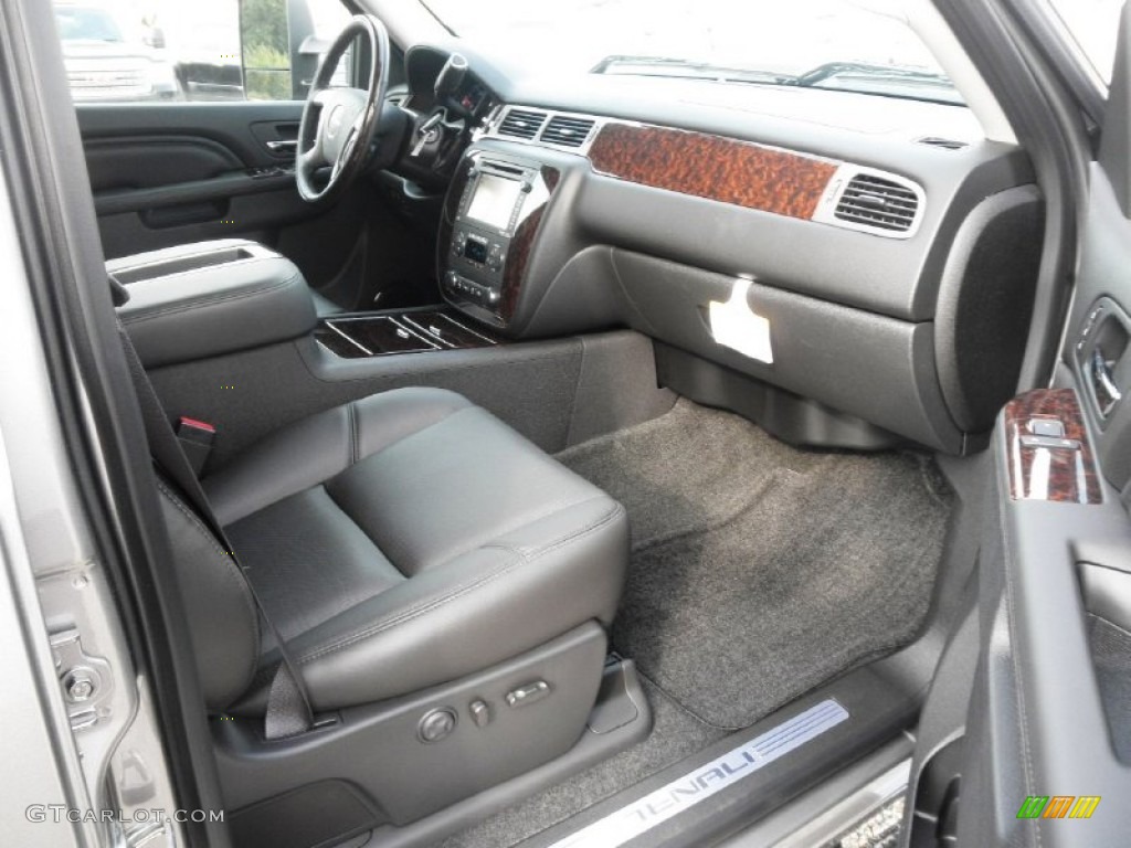 2014 Sierra 2500HD Denali Crew Cab 4x4 - Steel Gray Metallic / Ebony photo #31