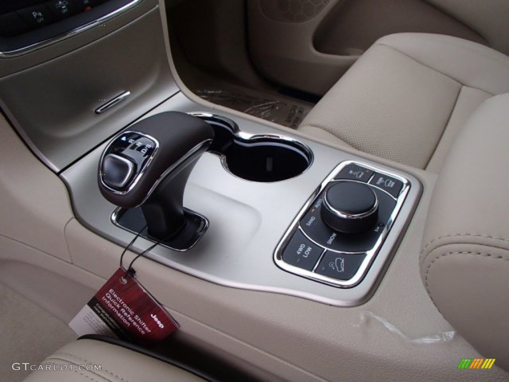 2014 Grand Cherokee Overland 4x4 - Deep Cherry Red Crystal Pearl / Overland Nepal Jeep Brown Light Frost photo #17