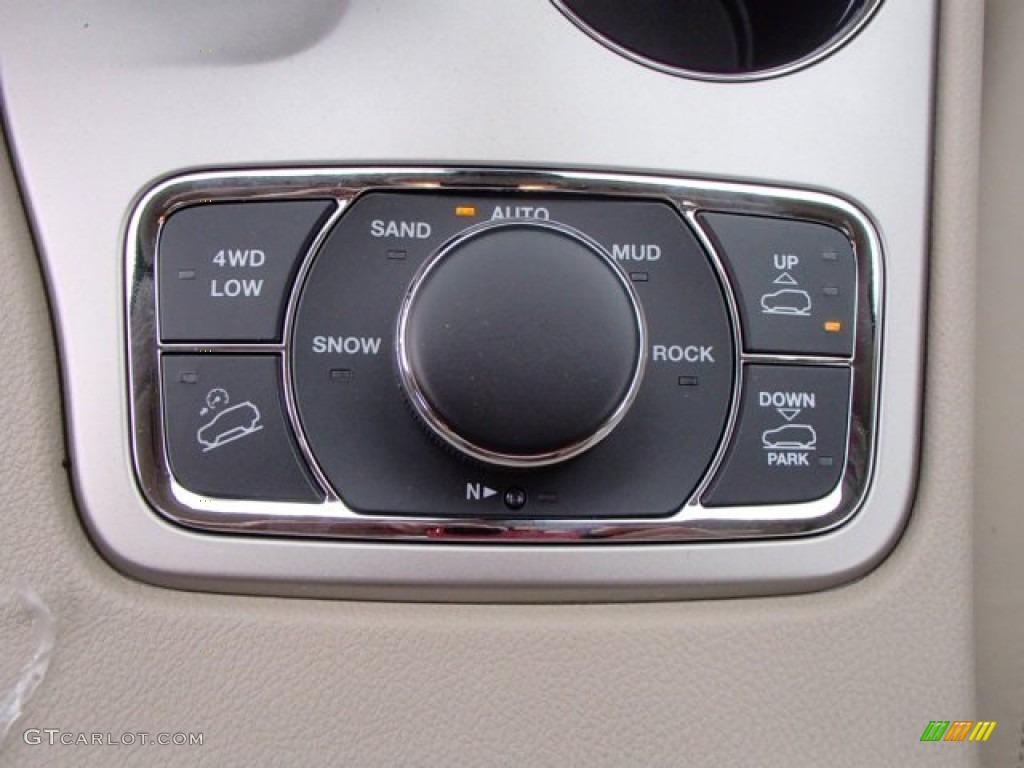 2014 Grand Cherokee Overland 4x4 - Deep Cherry Red Crystal Pearl / Overland Nepal Jeep Brown Light Frost photo #18