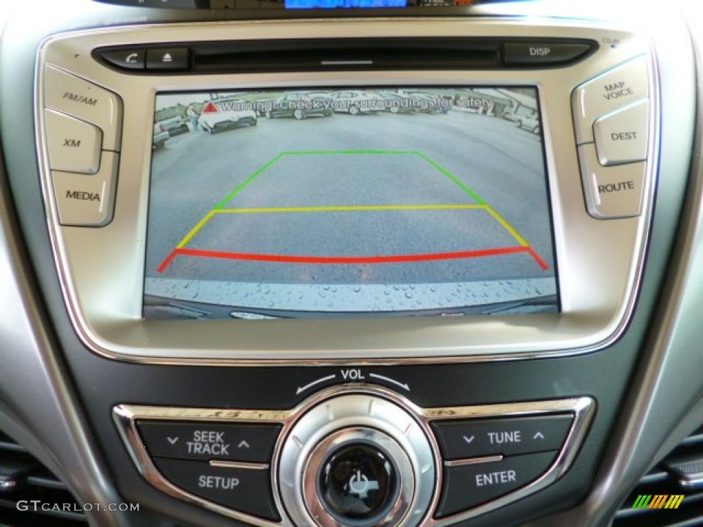 2012 Elantra Limited - Harbor Gray Metallic / Gray photo #18