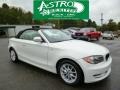 Alpine White 2010 BMW 1 Series 128i Convertible