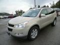 2012 Gold Mist Metallic Chevrolet Traverse LT AWD  photo #3