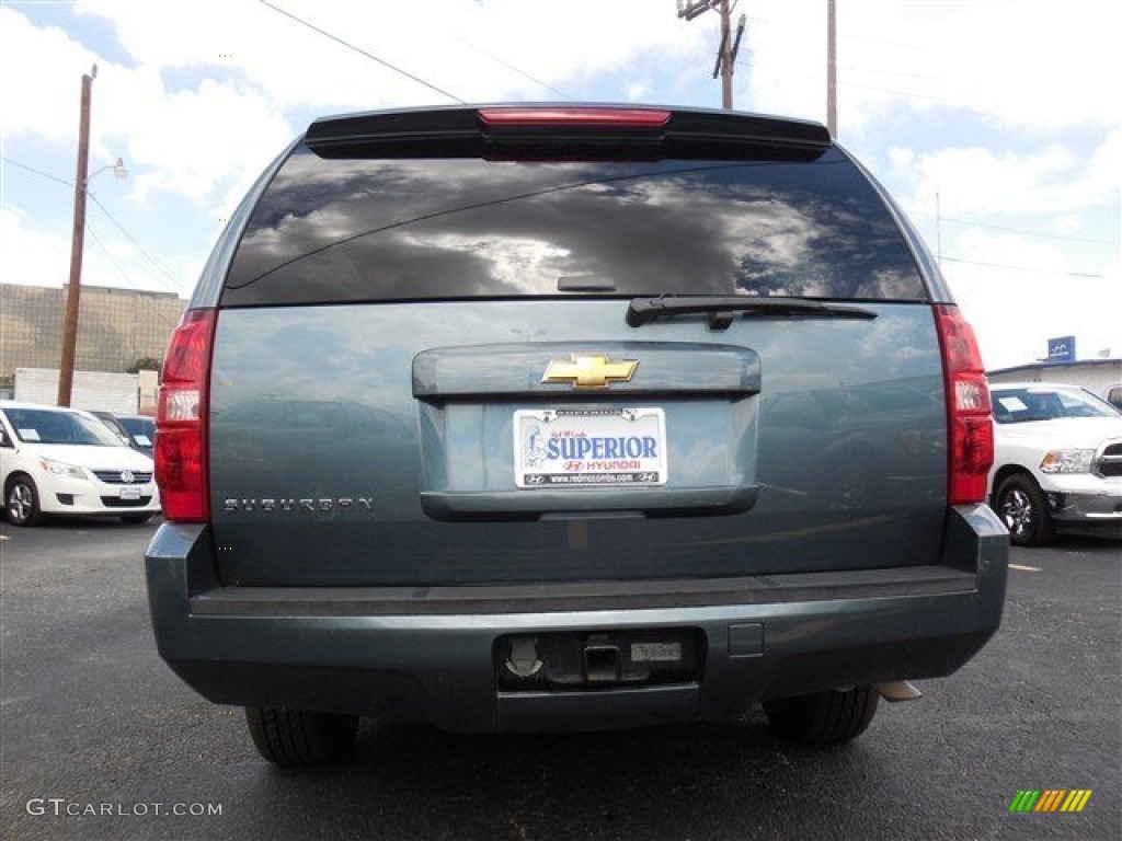 2008 Suburban 1500 LS - Blue Granite Metallic / Ebony photo #9