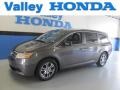 2011 Smoky Topaz Metallic Honda Odyssey EX-L  photo #1