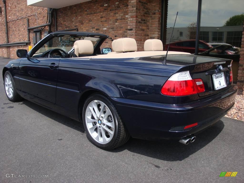 2006 3 Series 330i Convertible - Monaco Blue Metallic / Sand photo #4