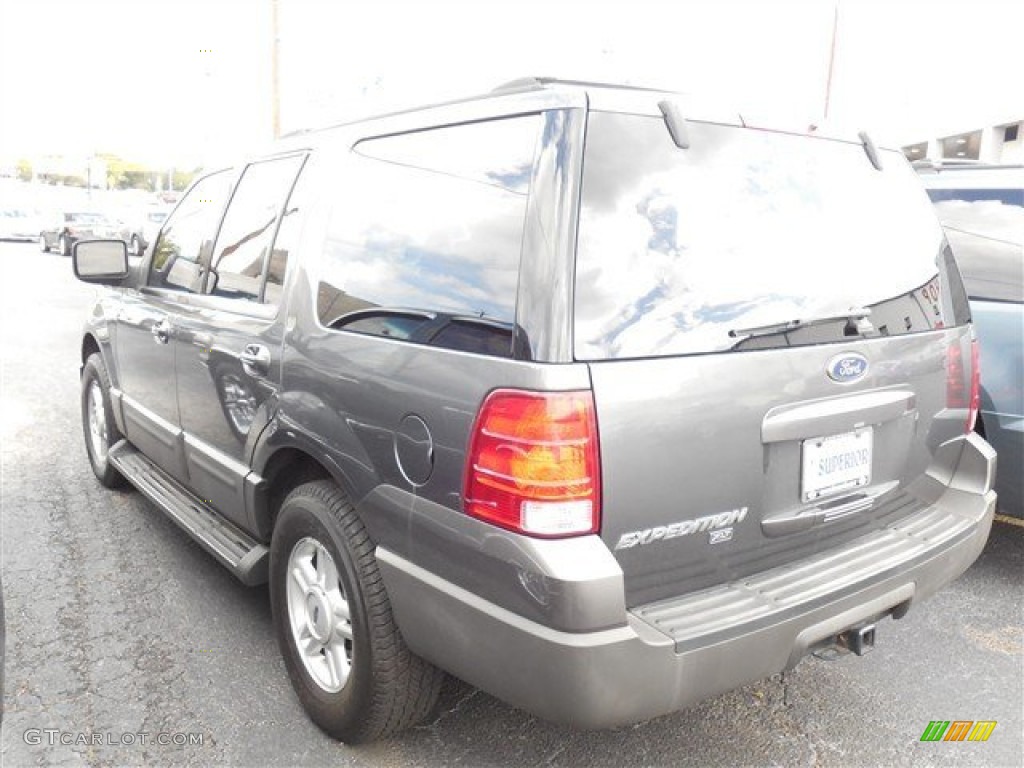 2004 Expedition XLT - Aspen Green Metallic / Medium Flint Gray photo #7