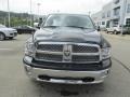 2010 Brilliant Black Crystal Pearl Dodge Ram 1500 Laramie Crew Cab 4x4  photo #6