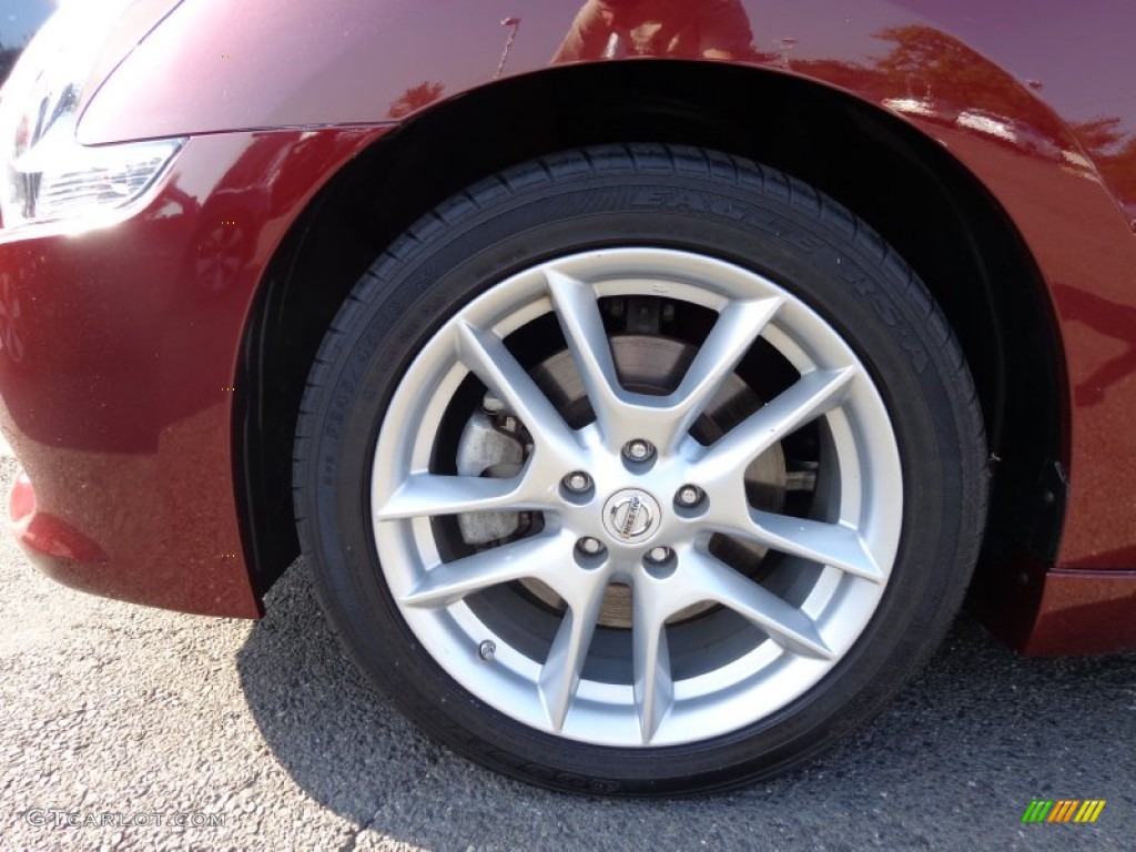 2010 Maxima 3.5 S - Tuscan Sun Red / Charcoal photo #7