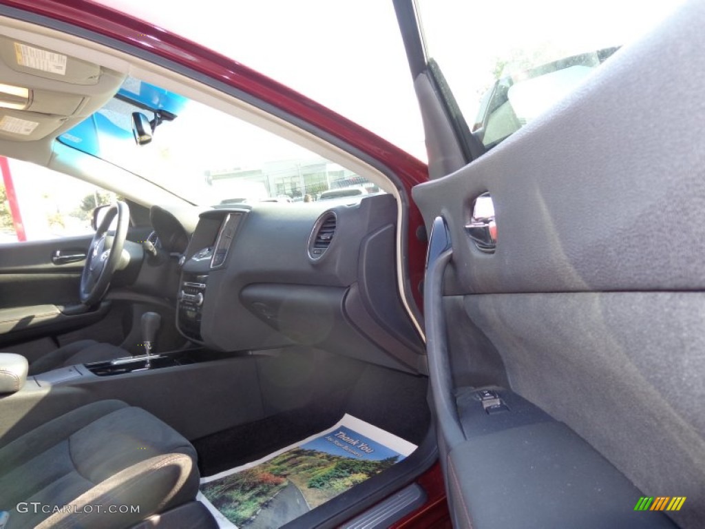 2010 Maxima 3.5 S - Tuscan Sun Red / Charcoal photo #11