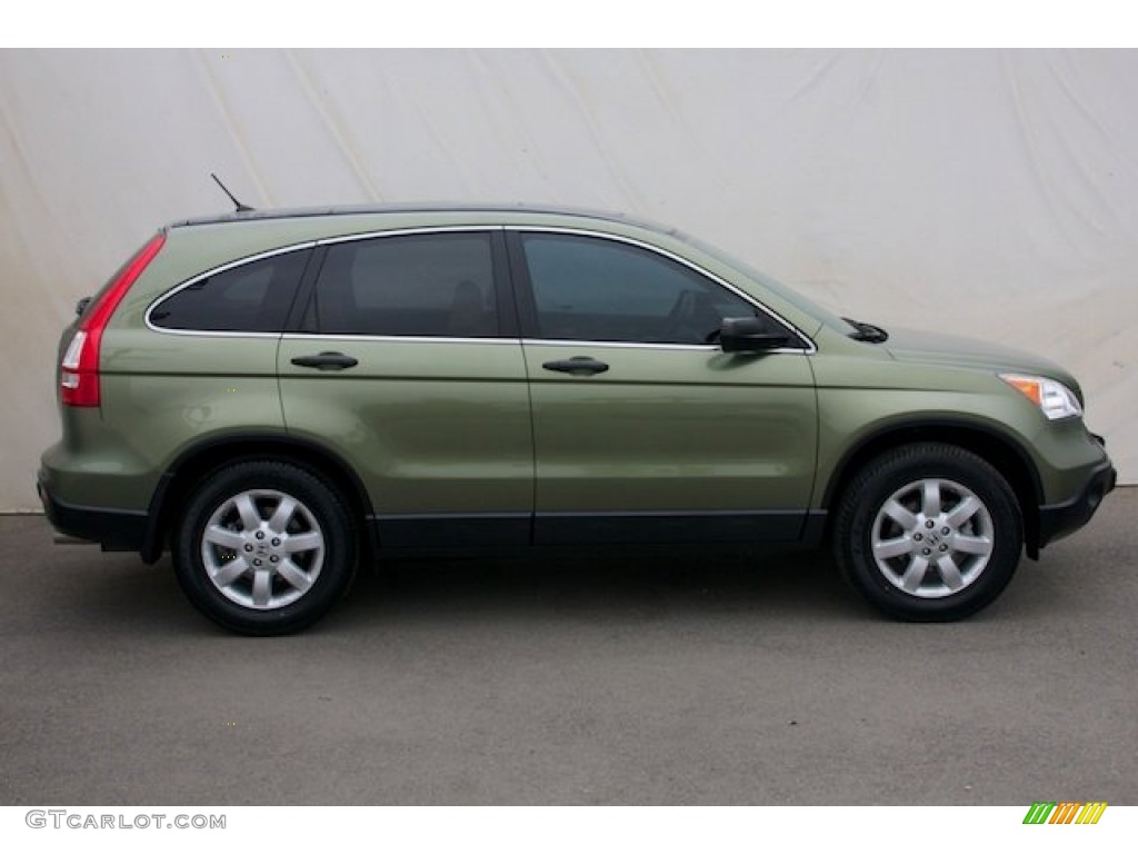 2009 CR-V EX - Green Tea Metallic / Ivory photo #11