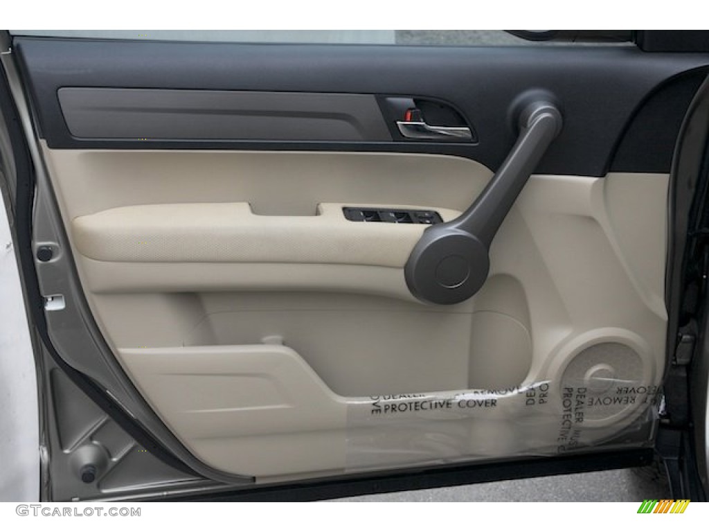 2009 Honda CR-V EX Ivory Door Panel Photo #85999167