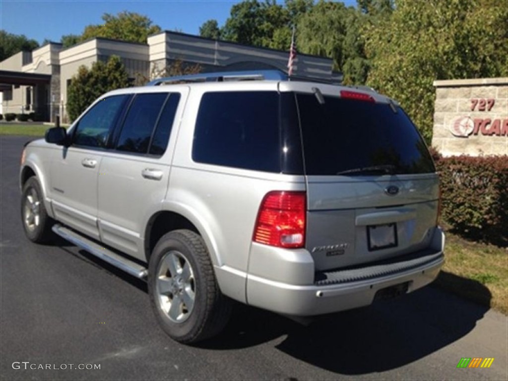 2004 Explorer Limited 4x4 - Silver Birch Metallic / Midnight Grey photo #4