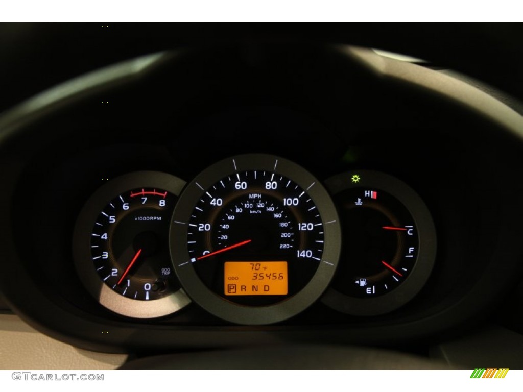 2010 Toyota RAV4 I4 4WD Gauges Photo #85999734