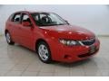 Lightning Red 2009 Subaru Impreza 2.5i Wagon