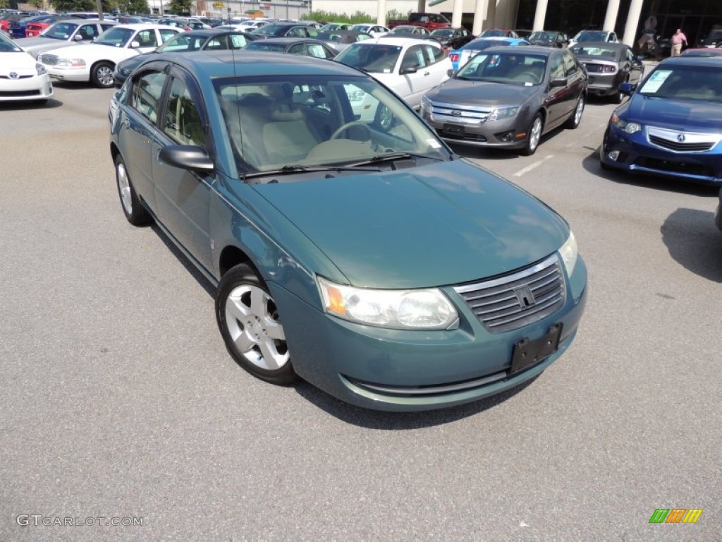 2006 ION 2 Sedan - Cypress Green / Beige photo #1