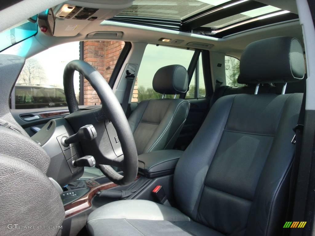 2006 X5 3.0i - Jet Black / Black photo #9