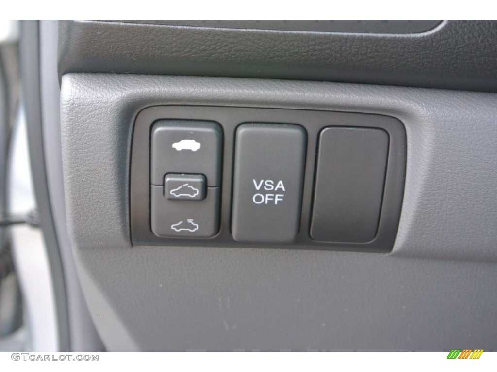 2007 Accord Hybrid Sedan - Silver Frost Metallic / Gray photo #13